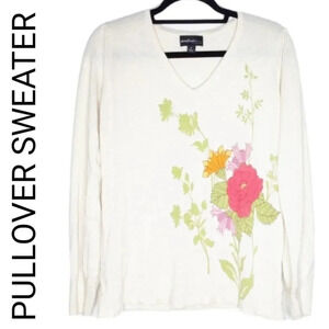 PULLOVER SWEATER - IVORY
